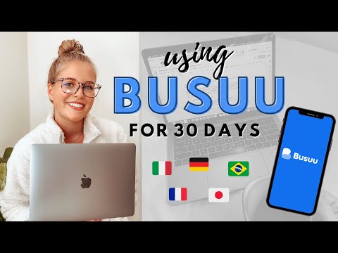 I Tried Busuu for 30 Days 🇮🇹   | Language Learning App Review