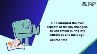 AHEADinVET | Module 3 | Learning Unit 4: Adulthood