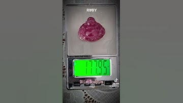 TƯỢNG DI LẶC RUBY 178CT - CHẤT NGỌC HIẾM CỦA RUBY CẢI THIỆN | QNJ 058 7670767
