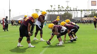 Sights and Sounds from ASU's second preseason camp practice (8/6/26)