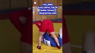 Fire extinguisher. TE GURUMAI or lateral revolution. Sambo academy #Shorts #sambo #judo #bjj