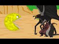 Godzilla vs Shin Godzilla, Pac-Man: Evolution of Muto | Godzilla Cartoon Movies