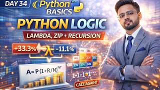 Most Python Developers Get This Logic Wrong | Lambda, Zip & Recursion Explained