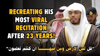 Sheikh Imitates His Famous Recitation from 2004! | Al-Mu'minun | Sh Yasser al-Dosari | #ياسر_الدوسري