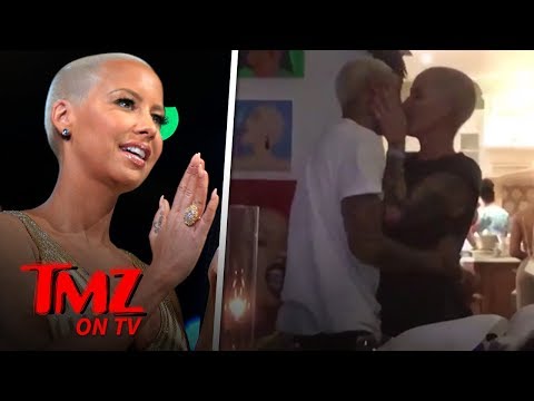 Amber Rose's New BF Throws Her a Surprise Birthday Party | TMZ TV
