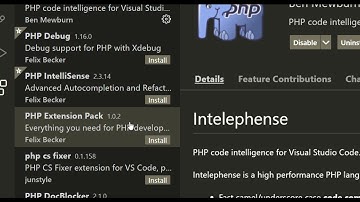 2021 06 20, PHP 간단 블로그, cJt, 18강, VS CODE 세팅