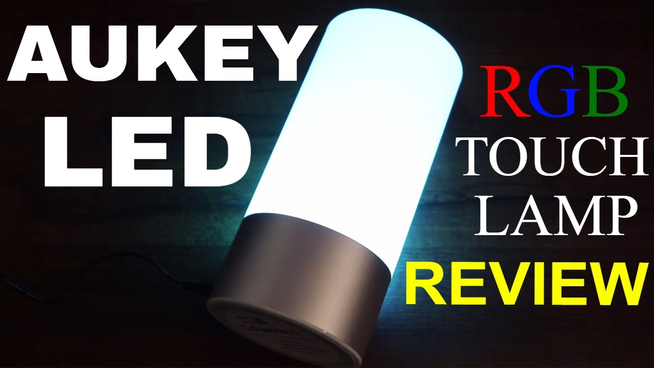 Aukey Table Lamps Rgb Led Touch Lamp Lt, Aukey Cordless Lamp Rechargeable Table