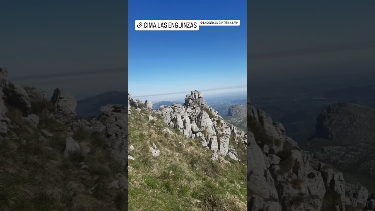Cima de Las Enguinzas desde La Cantolla (Cantabria)