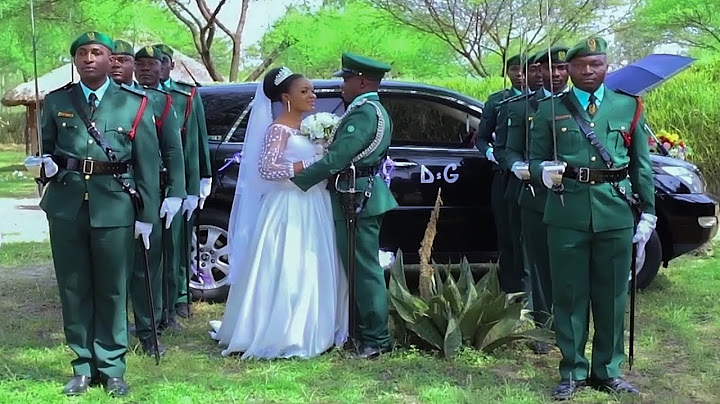 Harusi mpya ya MWANAJESHI itazame ilivyokua lazima utaipenda' itazame mpaka mwisho Dioniz & Grace