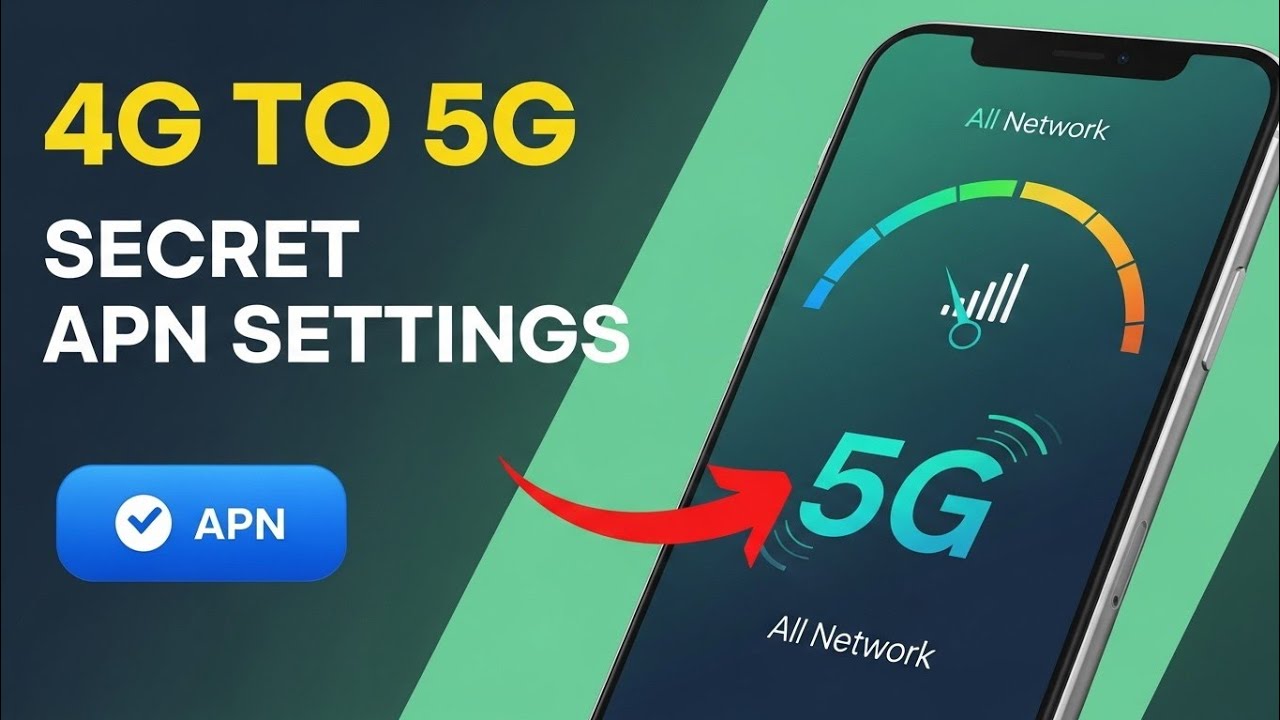 November 2025 Secret APN – Boost 4G to 5G Speed Instantly 