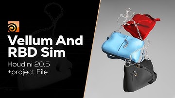 Vellum RBD Simulation using Houdini | Houdini Tutorial