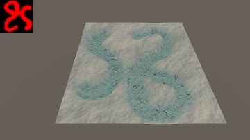 Game Development - Snow deformation tessellation .