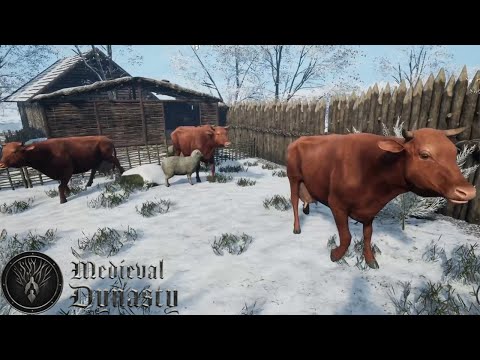 #36【Medieval Dynasty】のんびりプレイ　牛をたくさん飼う【ゲーム実況】