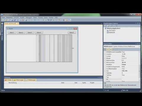 [002] Visual Basic Webbrowser erstellen