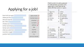 Inglés - UNIT 13 _ Cutting Edge Pre-Intermediate
