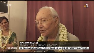 Elections Municipales À Papeete Je Serai Tête De Liste Dit Gaston Flosse