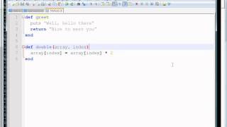 Learn to program using Ruby - Part 6: Methods