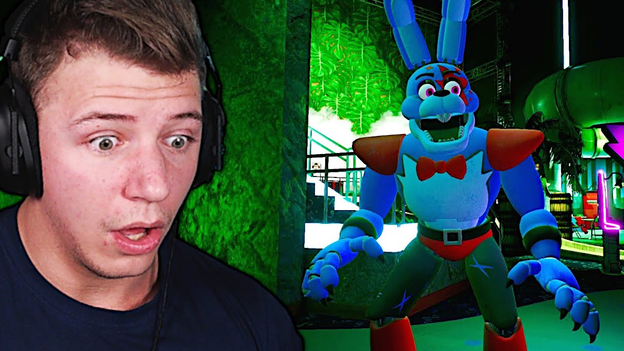 WAS WENN GLAMROCK BONNIE IM SPIEL WÄRE ? | FNAF: Security Breach Reaction