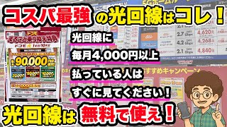 [This is the best fiber optic line for cost performance!] Recommended fiber optic line! Docomo Hi...