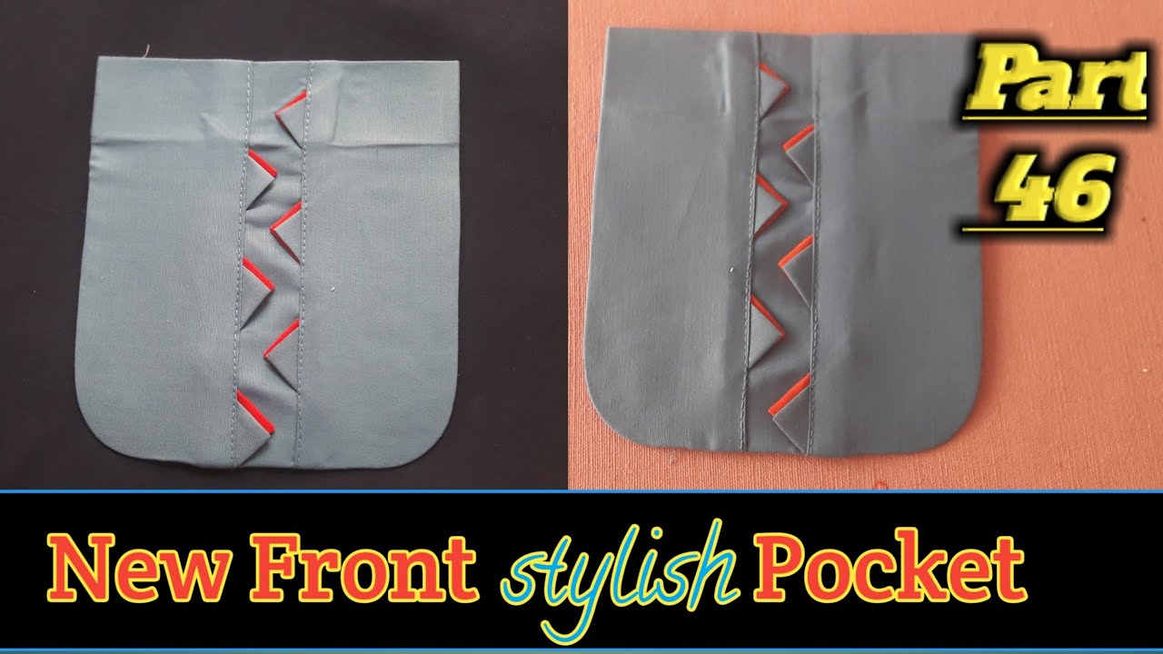 front pocket design banane ka tarika / new pocket design / sasaat metal tailor