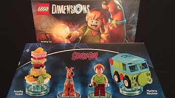 Scooby-Doo Team Pack Lego Dimensions Unboxing & Building