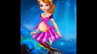 Juegos de Sofia: Pinta maquilla y vestí a la Sirena Sofia screenshot 1