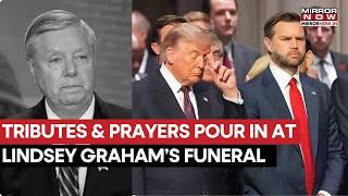 Lindsey Graham Funeral: Trump, World Leaders & Family Bid Emotional Farewell To Late US Senator