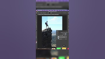How to Add Realistic Cloud in Photoshop | Photoshop Shorts video Tutorial #shorts