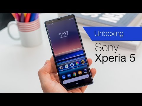 Sony Xperia 5 unboxing