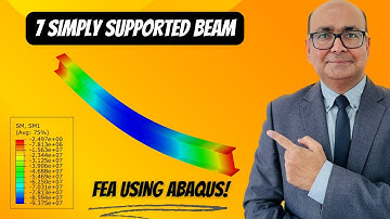 7 How to draw Shear Force and Bending moment diagram of simply supported beams – ABAQUS Tutorial