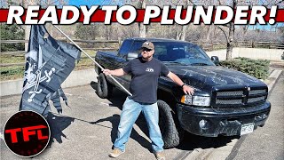 Heres Why Nathan Is Waving A Pirate Flag In Front Of An Old Dodge | TFL Fleet Update