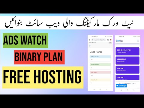 How to make Network Marketing Website in Pakistan. MLM Website kaisy banaye