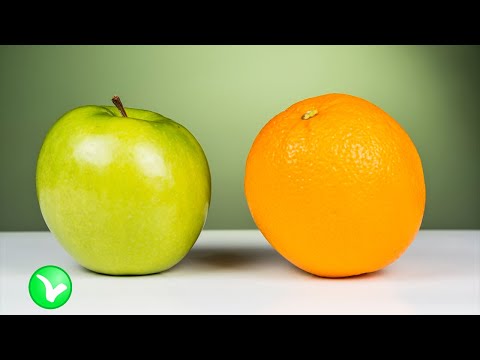 Видео: Яблоки и апельсины