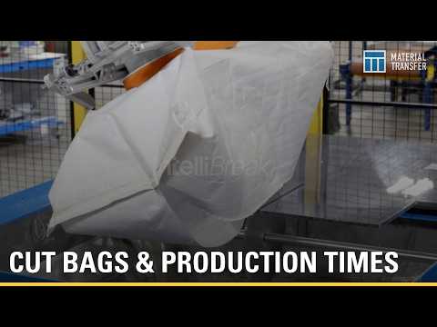 How IntelliBreak™ Cuts 50 Pound Bags Open | Automated Bag Breaking