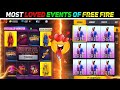 Most loved events of free fire 