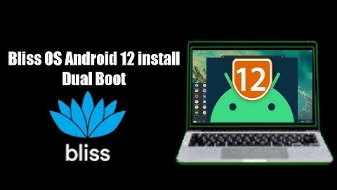 Bliss OS Android 12 install For PC Dual Boot installation #tipsandtopicgyan