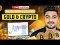 Live Market Analysis For Gold &amp; Crypto Bitcoin | 2 October | VKS Trading