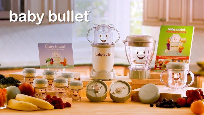 Cómo hacer papillas para bebés en Baby Bullet? 👨‍👩‍👧‍👦 