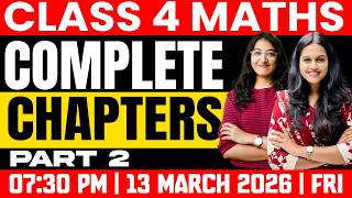 Class 4 Annual Exam | Maths | Complete Chapters | Part 2 | Exam Winner