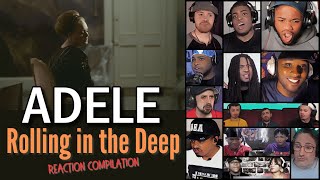 REACTION COMPILATION | Adele - Rolling in the Deep | Reaction Mashup