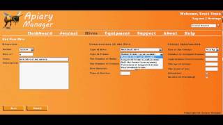 Information How to Add a Hive - Apiary Manager News