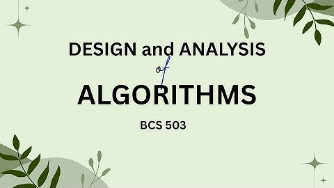 Most Important DAA Topics (BCS 503) | Design and Analysis of Algorithm AKTU 5th Semester | DAA.