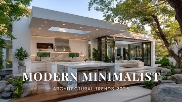 Architectural Trends 2025: 25 Modern Minimalist House Ideas for Luxurious Living