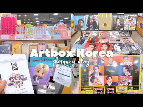 Shopping at Artbox Korea! Korean souvenirs and cute stuff in Korea