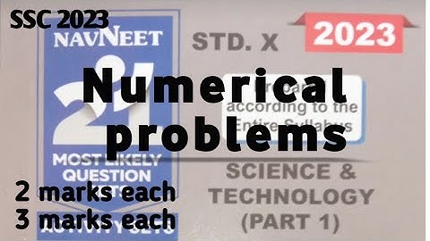 #science imp Numericals problems questions  #class 10th ssc apekshit set