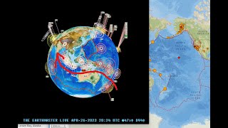 Elevated Earthquake uptick Java Trench.. Severe Weather threat today. Wednesday 4/26/2023