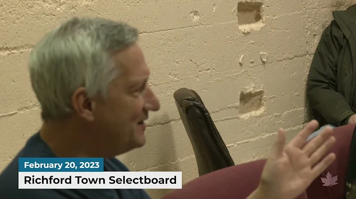 Richford Town Selectboard Meeting | 02/20/2023