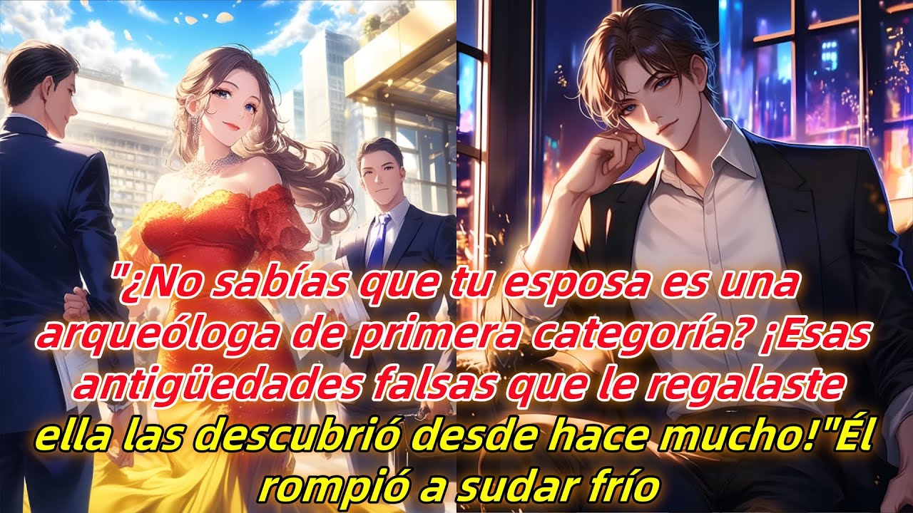 Tu esposa es una arqueóloga top, ¿no lo sabías? Ella vio que esas antigüedades eran falsas.