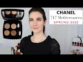 CHANEL Spring 2022 MEDITERRANEEN QUAD 747 Review | Swatches | Comparisons