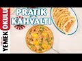 2 Tarif Bir Arada; Kolay ve Hafif Kıymalı Börek & Sahan Yumurtalı Pratik Menemen Tarifi